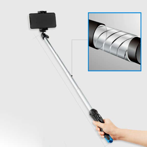 Benro BK15 Selfie Stick & Mini Tripod w/Bluetooth Remote - Image 4