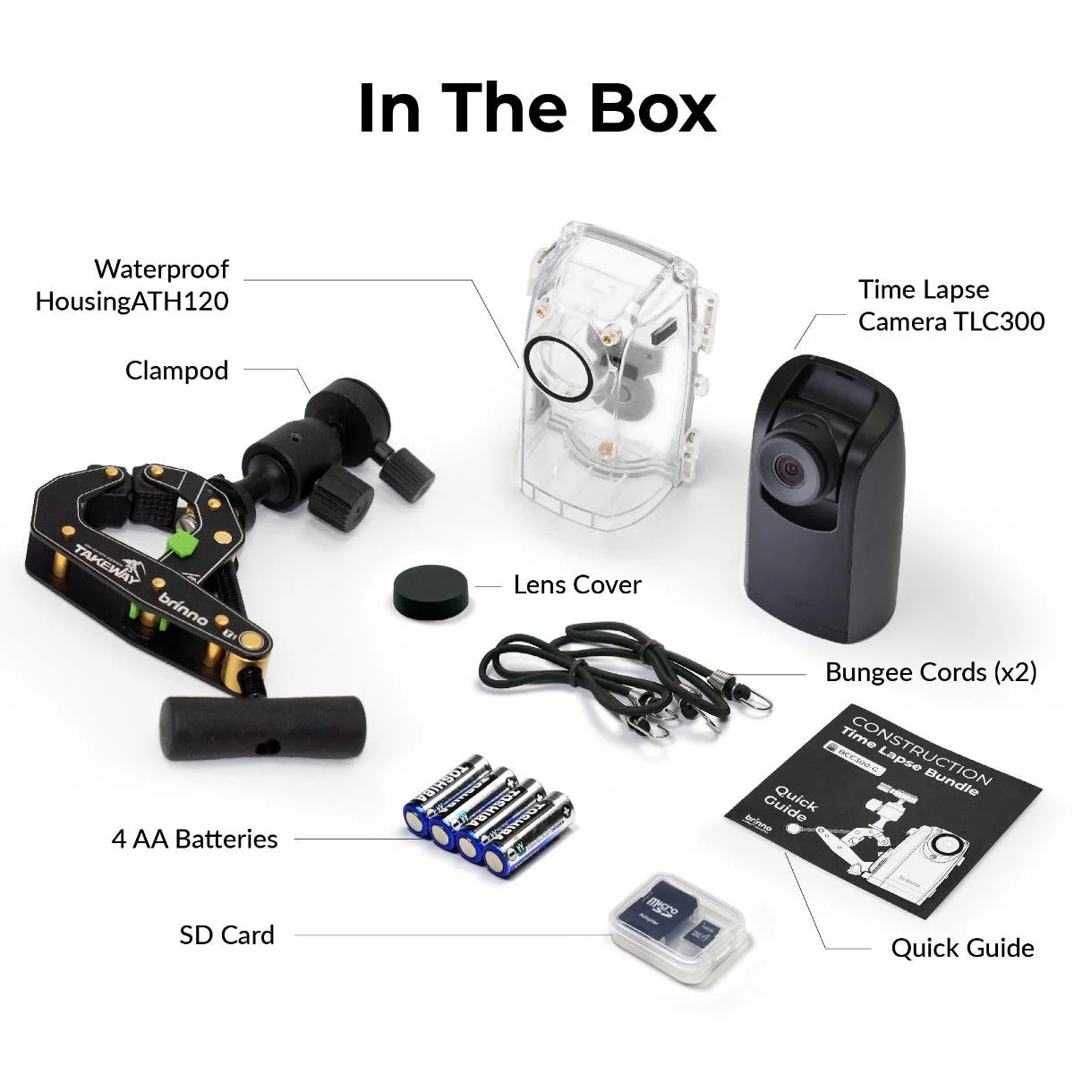 Brinno BCC300 Timelapse Construction Camera Clamp Kit - Image 9
