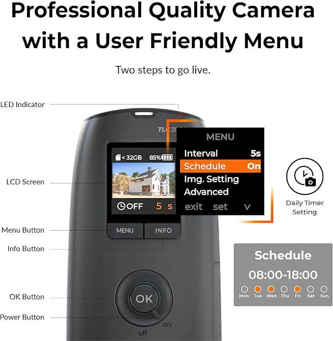 Brinno TLC300 Timelapse Construction Camera - Image 13
