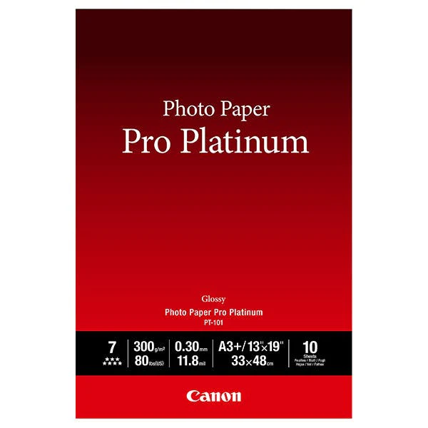 Canon Inkjet Photo Paper Pro Platinum A3+ - 10pk