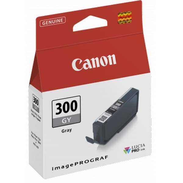 Canon PFI-300GY Grey Ink (Genuine)