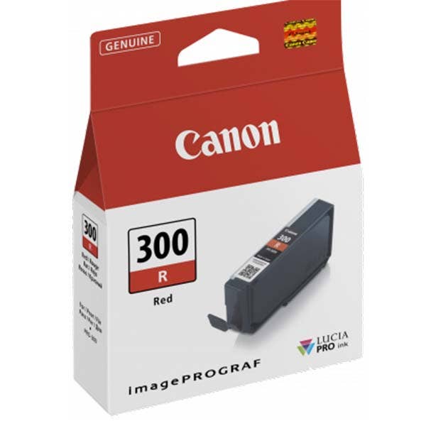 Canon PFI-300R Red Ink (Genuine)