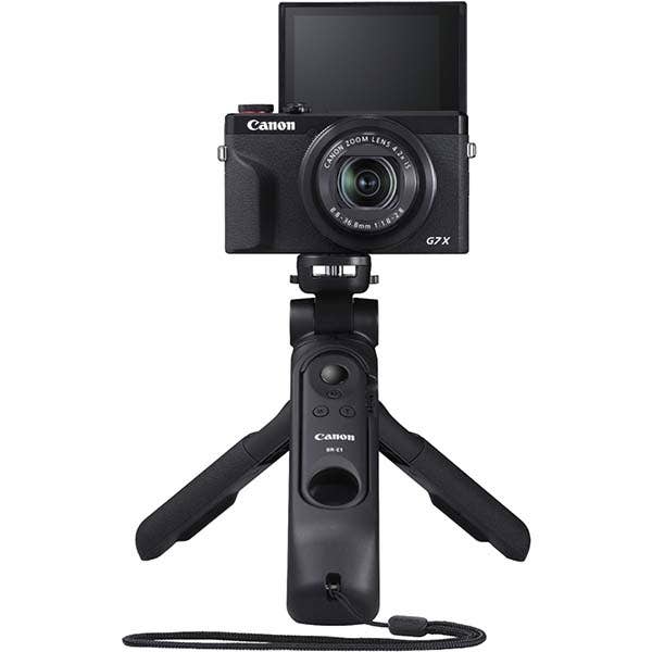 Canon Powershot G7X III & HG100TBR Tripod/Grip - Vlog Kit