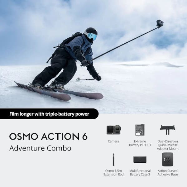 DJI Osmo Action 6 - Adventure Combo - Image 8