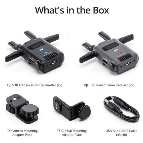 DJI SDR Transmission Combo > Wireless Transmitter & Receiver - Image 5