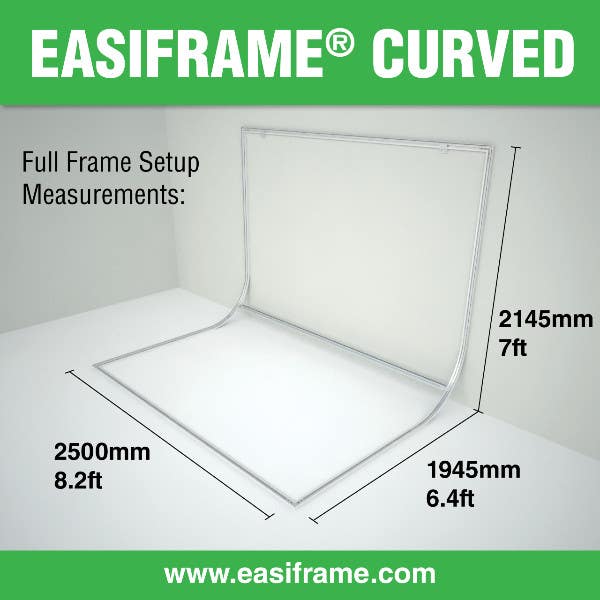 Easiframe Curved Background Frame only - Image 2