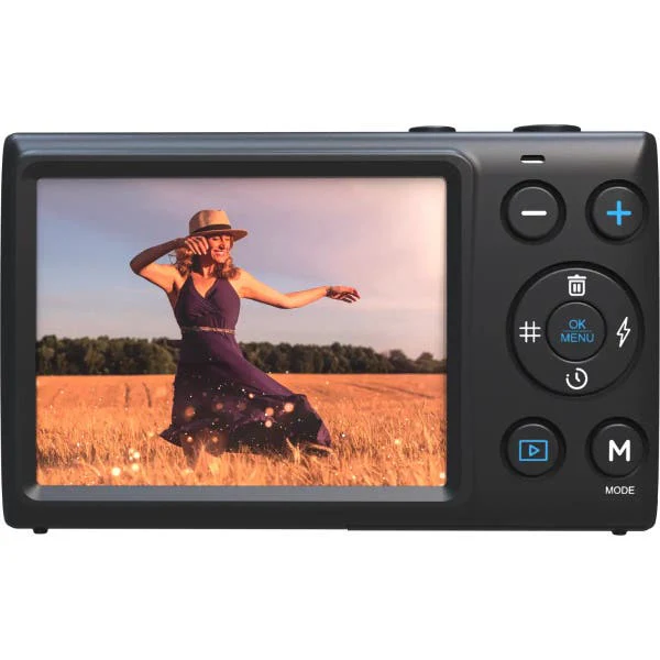 Firefly PIXUS Digital Camera Kit w/32GB Card & Case - Black - Image 2