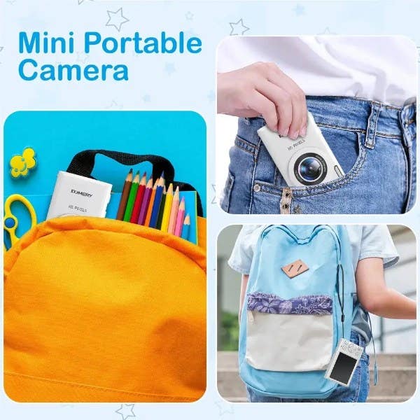 Firefly PIXUS Digital Camera Kit w/32GB Card & Case - Black - Image 4