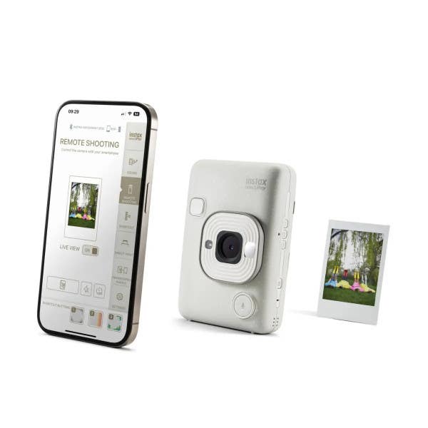 Fujifilm Instax Mini LiPlay Instant Camera - Bonus Film - White Mist - Image 3