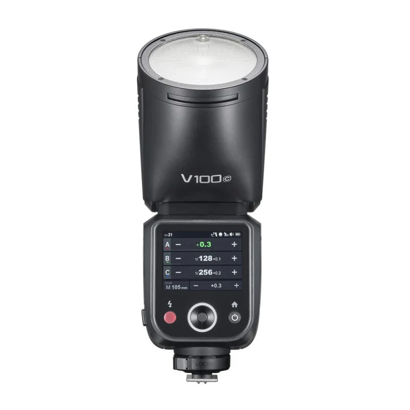 Godox V100 TTL Round Head Flash - Canon - Image 3