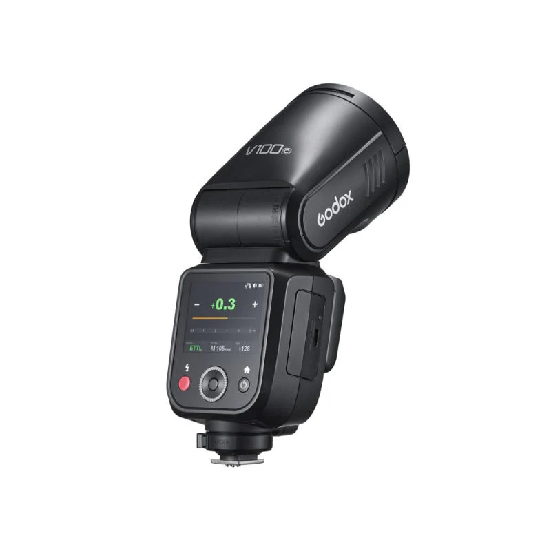 Godox V100 TTL Round Head Flash - Canon - Image 4