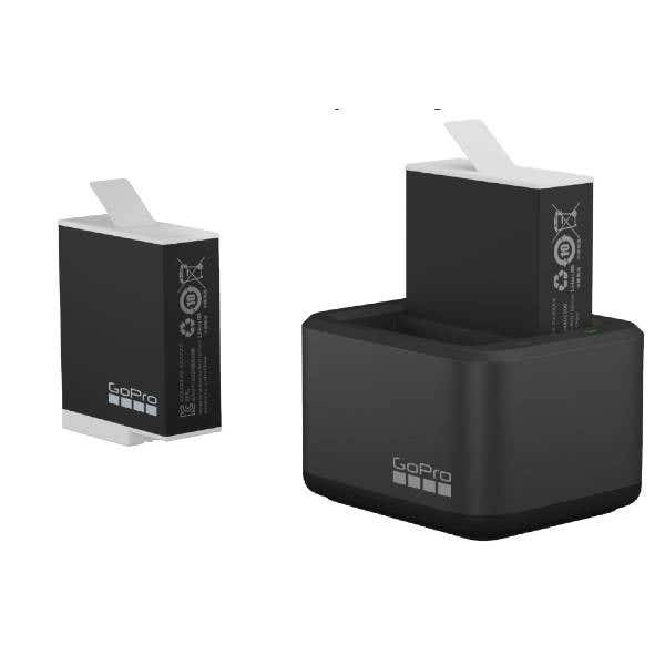 GoPro Dual Battery Charger Kit w/2x Batteries For Hero 12/11/10/9 - Image 2