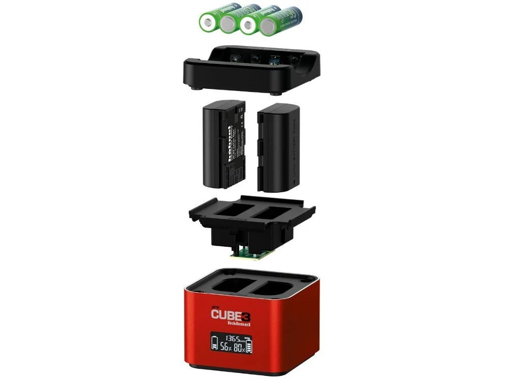Hahnel Pro Cube 3 Dual Charger  - Canon - Image 2