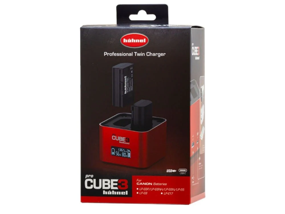 Hahnel Pro Cube 3 Dual Charger  - Canon - Image 3