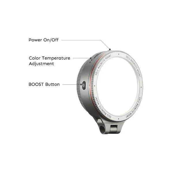 Harlowe SOL 5 Bi Colour LED For Mobile with Magnetic Mount - Image 3