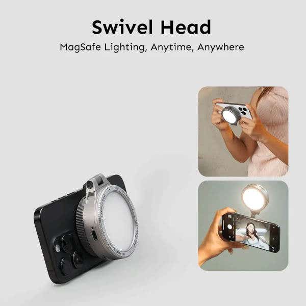 Harlowe SOL 5 Bi Colour LED For Mobile with Magnetic Mount - Image 7