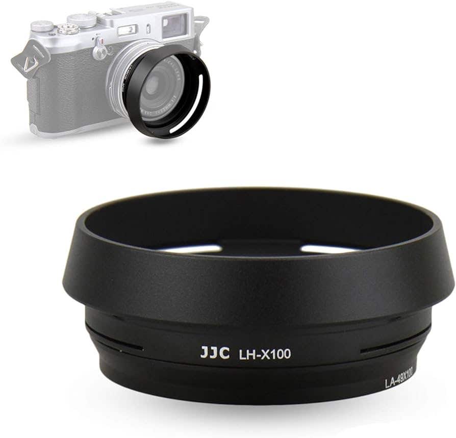 JJC Fujifilm LH-X100 Lens Hood with Adaptor Ring - Image 2