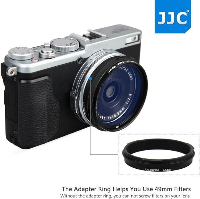 JJC Fujifilm LH-X100 Lens Hood with Adaptor Ring - Image 5