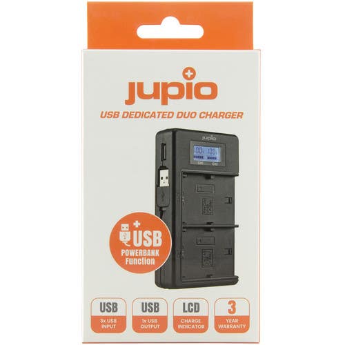 Jupio Fujifilm NP W126 USB Duo Charger - Image 4
