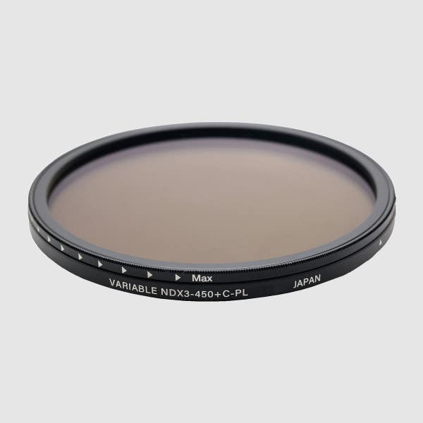 Kenko PRO1D+ Instant Action Variable ND X3-450 + C-PL Magnetic Filter Set - 49mm