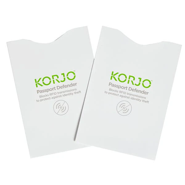 Korjo RFID Passport Defender -  2 Pack