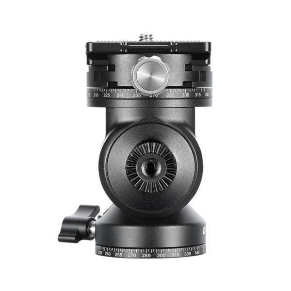Leofoto BV-1R 48mm Base Fluid Video Head with Panning Clamp and Arca NP-50 Plate - Image 3