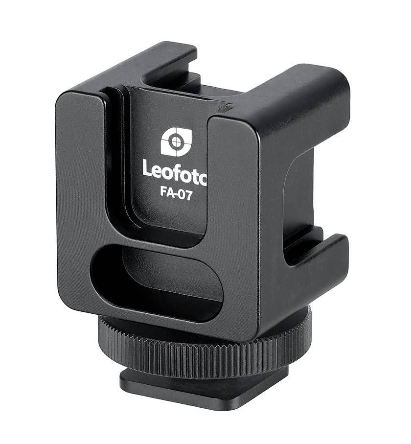 Leofoto Triple Cold Shoe Mount