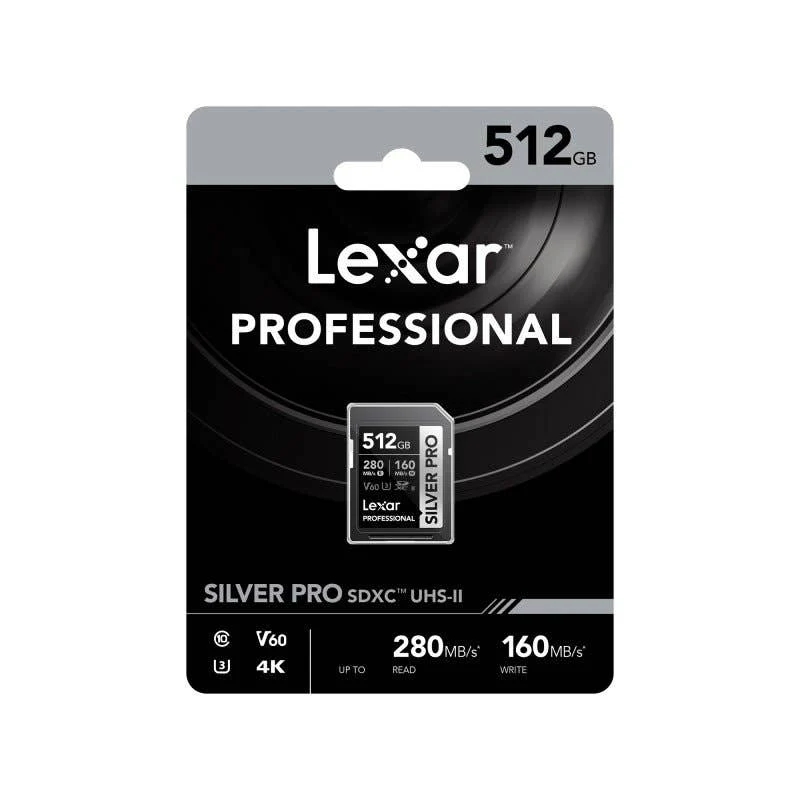 Lexar Pro 512GB SDXC Card 280Mbs UHSII