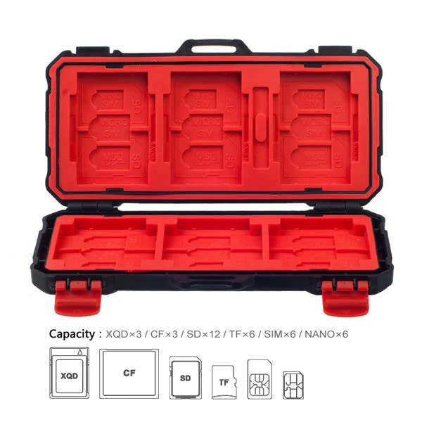 Lynca KH15 Card Case - Fits 12x SD Cards - Image 2