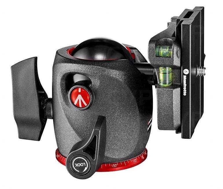 Manfrotto MT190X3 Tripod + XPRO Q6 Ball Head - Image 2