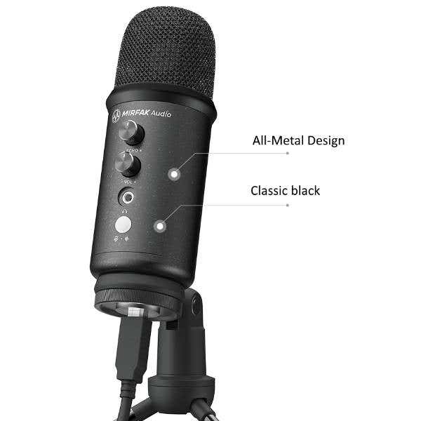 Mirfak TU1 USB Desktop Microphone - Image 3