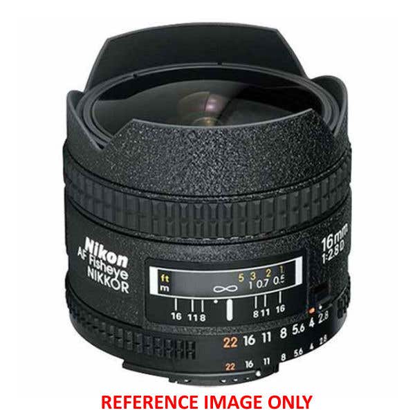Nikon AF 16mm f2.8 D Fisheye | Secondhand