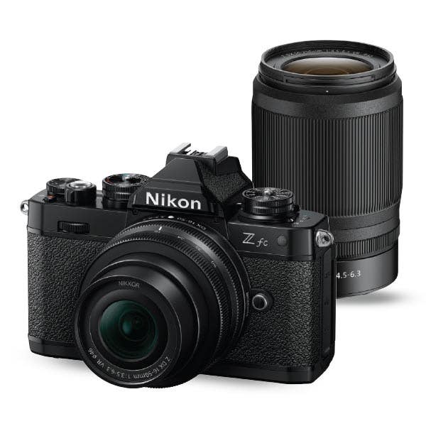Nikon Z fc +16-50mm+50-250mm Twin Kit Black + Bonus $100 Nikon EFTPOS Card*