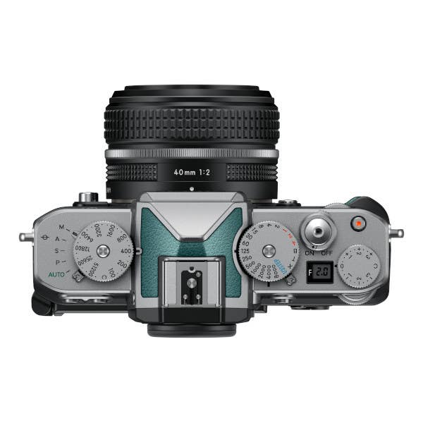 Nikon Zf + 40mm Kit - Silver/Teal Blue - Image 2