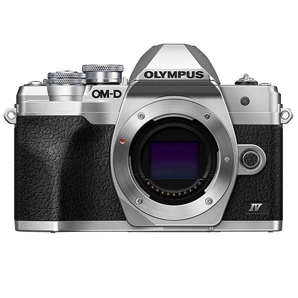 Olympus OM-D E-M10 Mark IV Body - Silver - Bonus Bag & SD Card