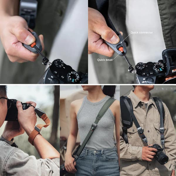 PgyTech Camera Shoulder Strap - Grey - Image 3