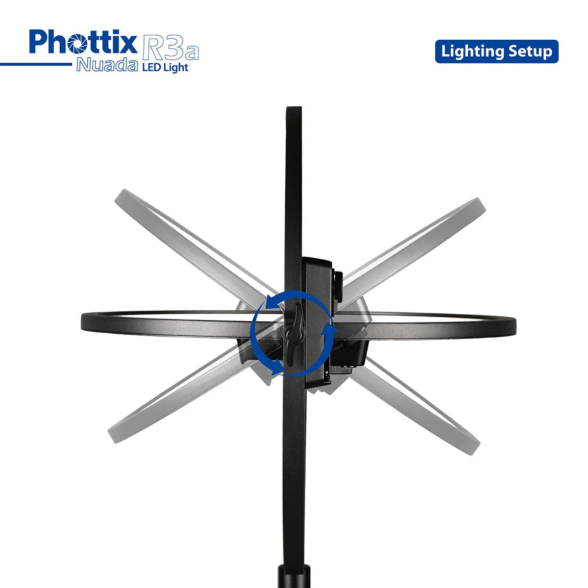 PHOTTIX NUADA R3a Twin LED Soft Light Kit w/Stands - Image 4