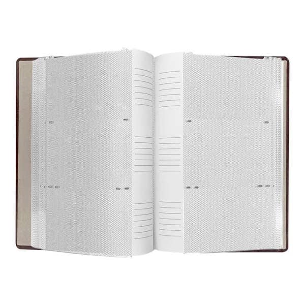 Prestige Coffee Brown Leather Photo Album - 300 Photos - Image 2