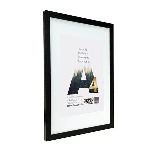 Profile Frame Certificate Black A3/A4