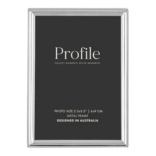 Profile Habitat Silver Photo Frame - 2.5x3.5"