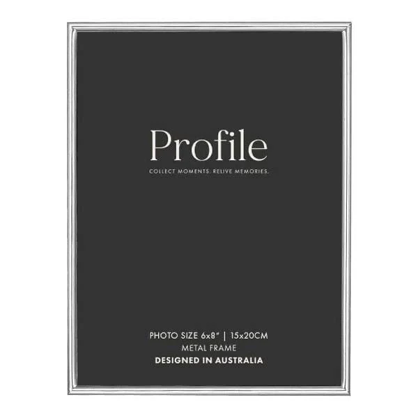 Profile Habitat Silver Photo Frame - 6x8"