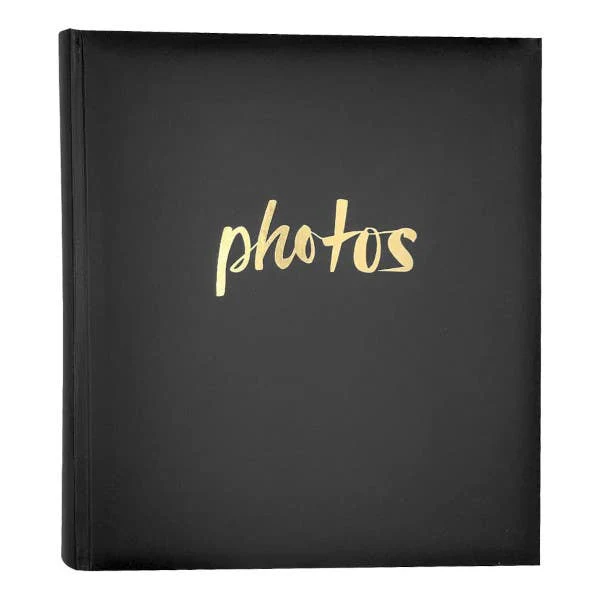 Profile Slip In Black "Moda" Photo Album 500 4x6 Photos