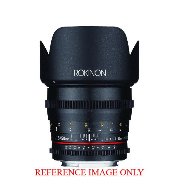 Rokinon 50mm T1.5 Cine Lens - Canon | Secondhand