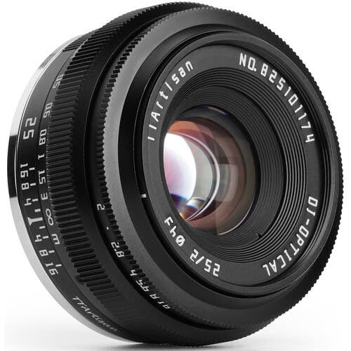 TTARTISAN MF 25mm F2 Fujifilm X APS-C LENS BLK - Image 4
